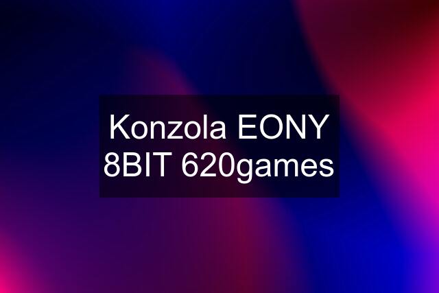 Konzola EONY 8BIT 620games