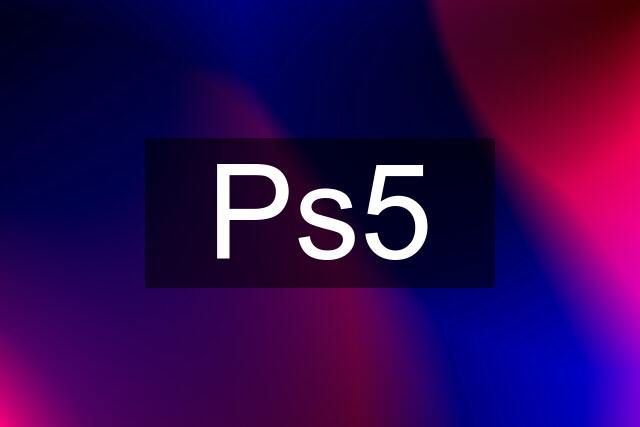 Ps5