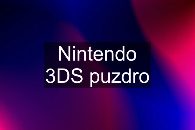 Nintendo 3DS puzdro