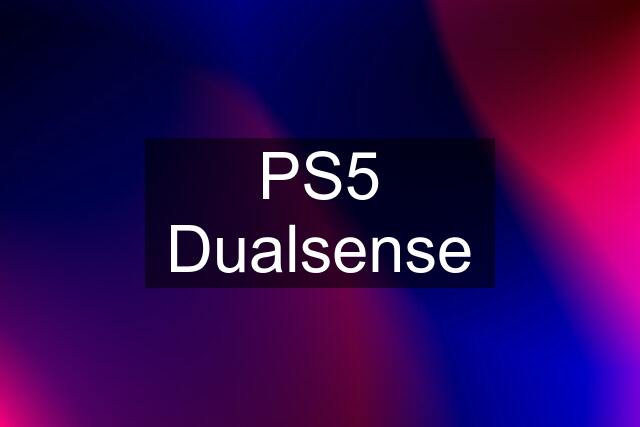 PS5 Dualsense