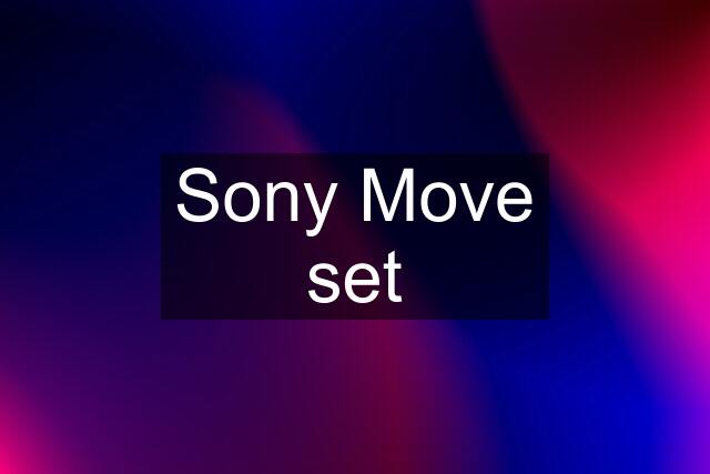 Sony Move set