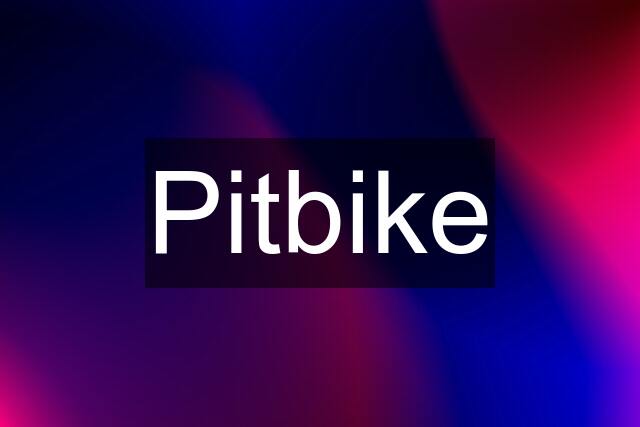 Pitbike