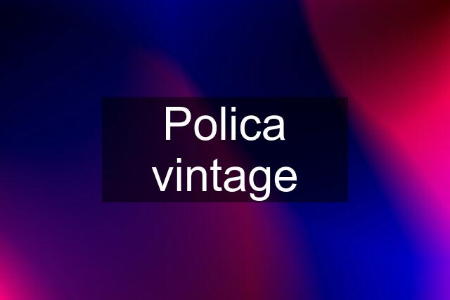 Polica vintage