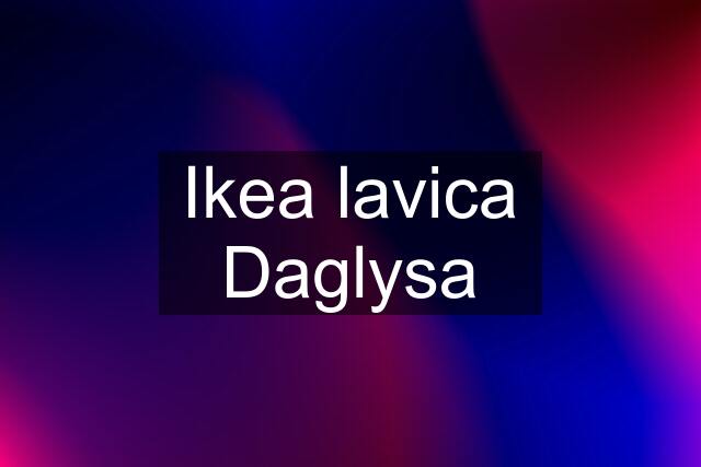 Ikea lavica Daglysa