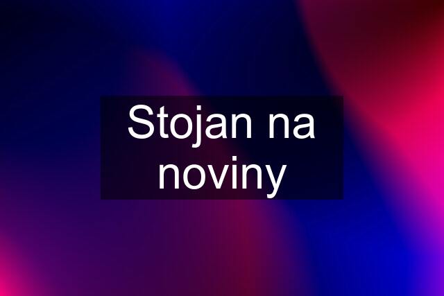 Stojan na noviny