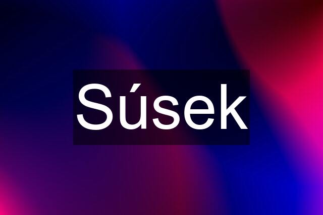 Súsek