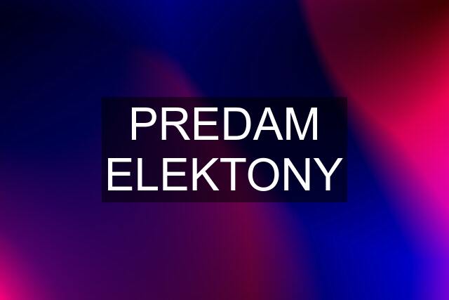 PREDAM ELEKTONY