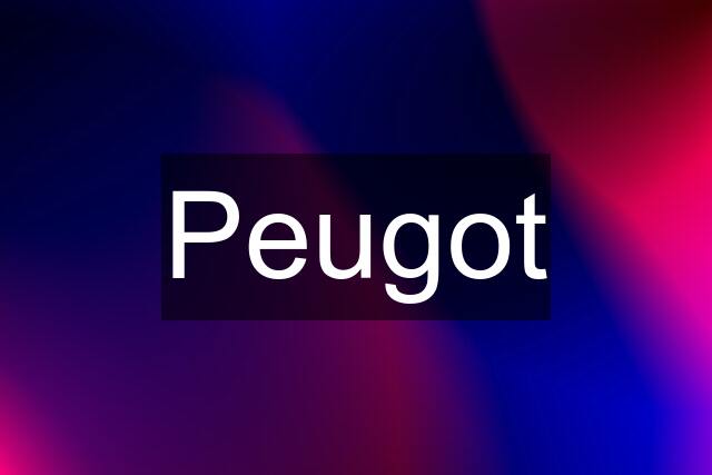 Peugot