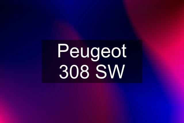 Peugeot 308 SW