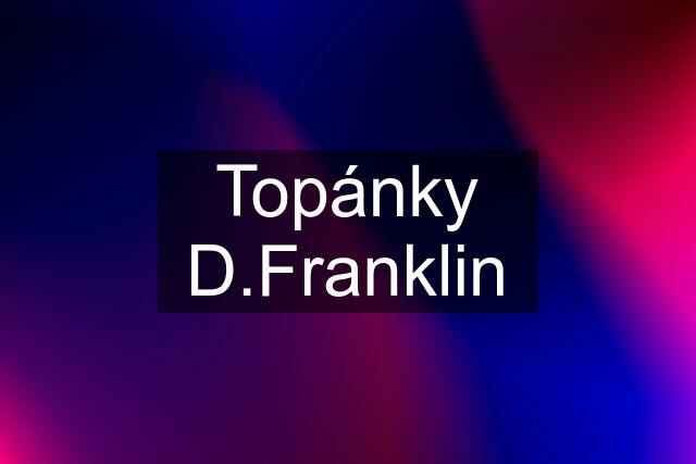 Topánky D.Franklin