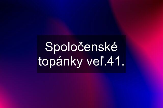 Spoločenské topánky veľ.41.