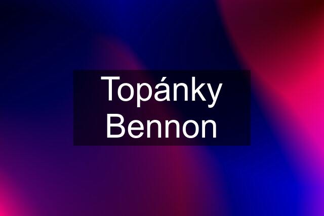 Topánky Bennon