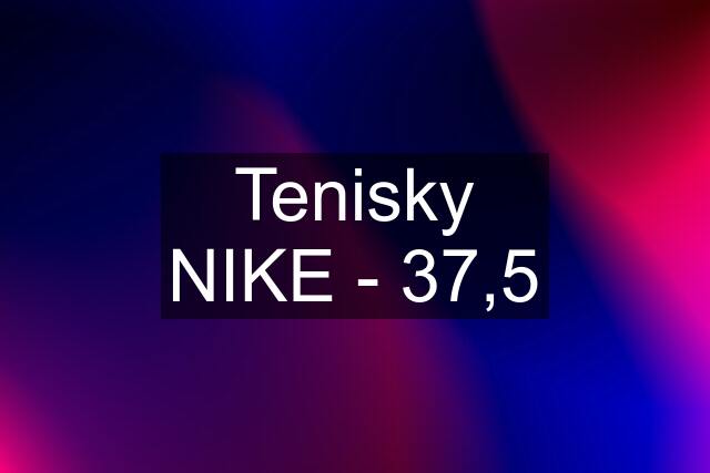 Tenisky NIKE - 37,5