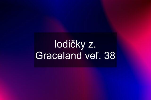 lodičky z. Graceland veľ. 38