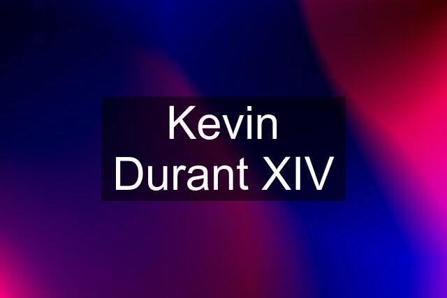 Kevin Durant XIV