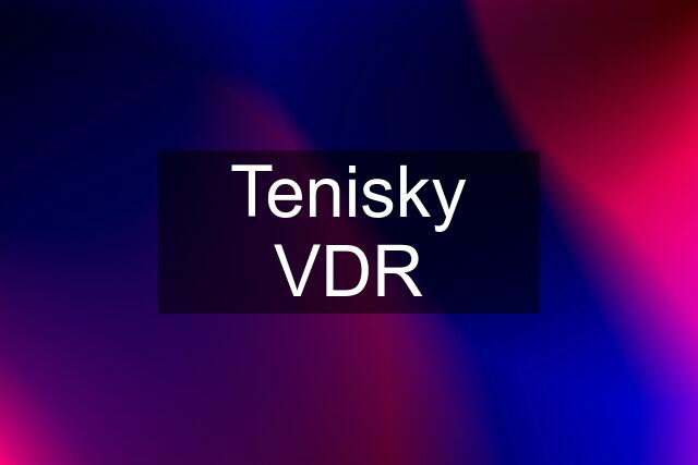 Tenisky VDR