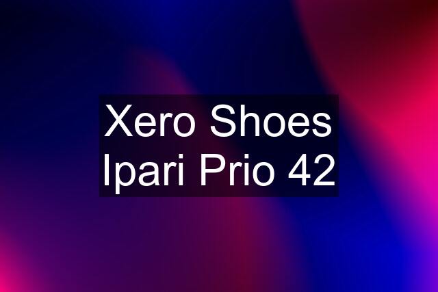 Xero Shoes Ipari Prio 42