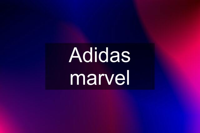 Adidas marvel