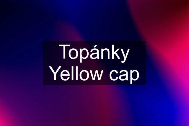 Topánky Yellow cap