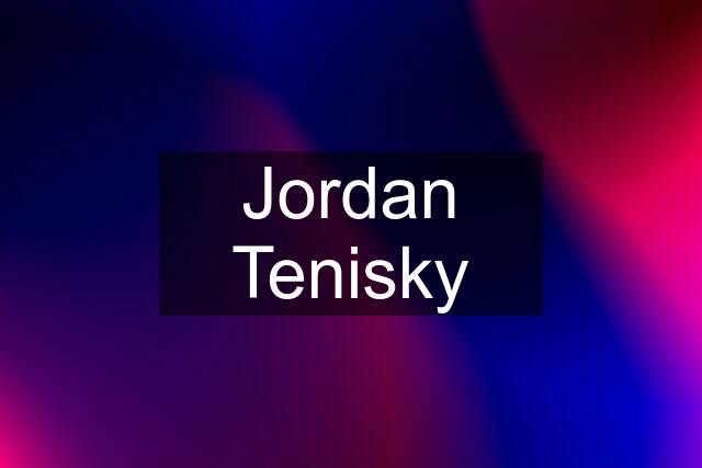 Jordan Tenisky