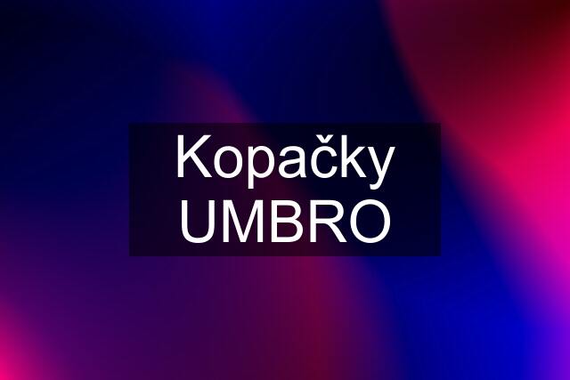 Kopačky UMBRO