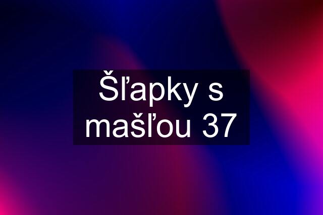 Šľapky s mašľou 37