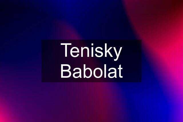 Tenisky Babolat