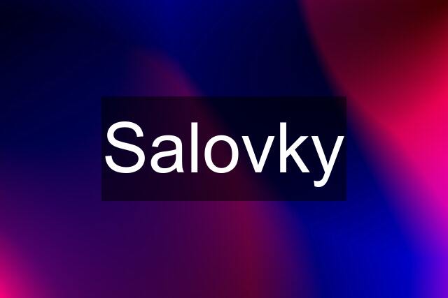 Salovky