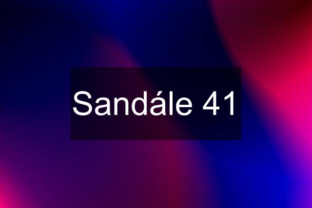 Sandále 41