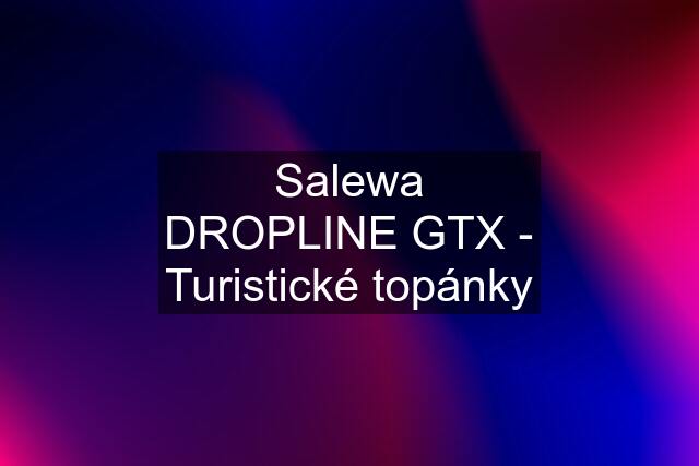 Salewa DROPLINE GTX - Turistické topánky