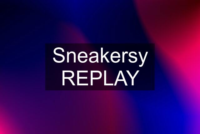 Sneakersy REPLAY