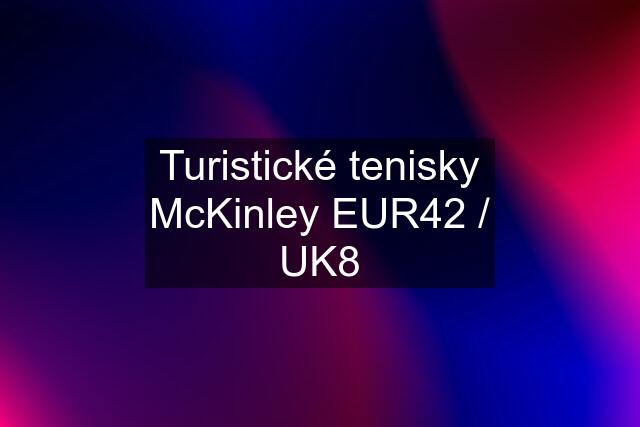 Turistické tenisky McKinley EUR42 / UK8