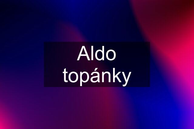 Aldo topánky