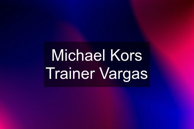 Michael Kors Trainer Vargas