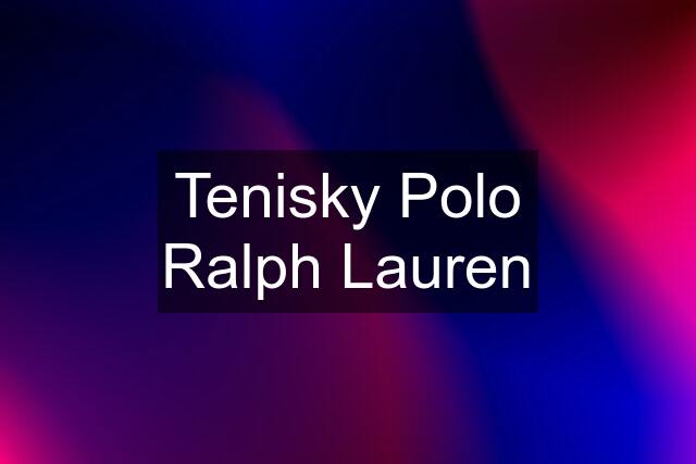 Tenisky Polo Ralph Lauren