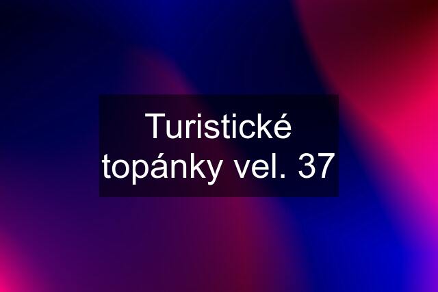 Turistické topánky vel. 37