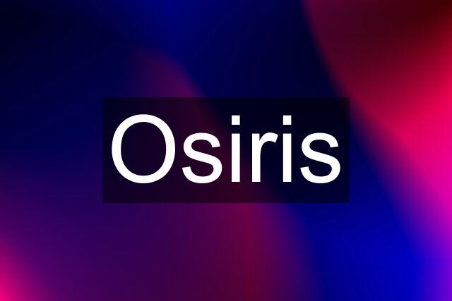 Osiris