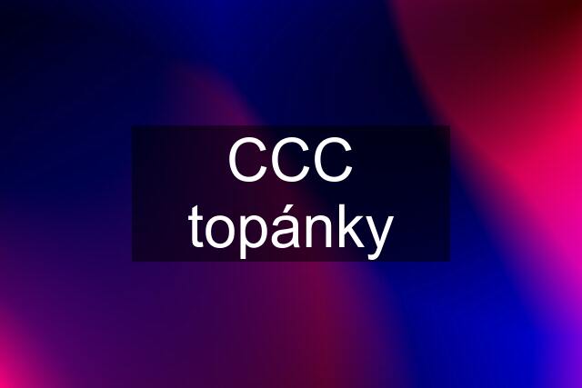 CCC topánky