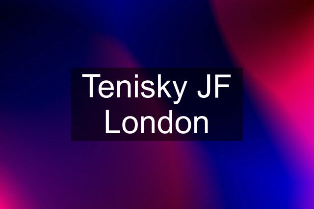 Tenisky JF London