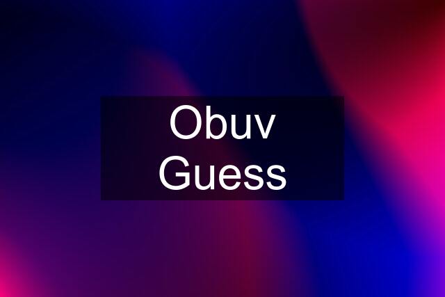 Obuv Guess