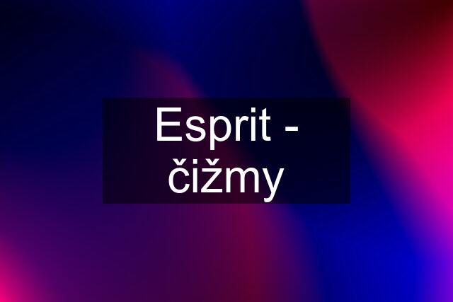 Esprit - čižmy