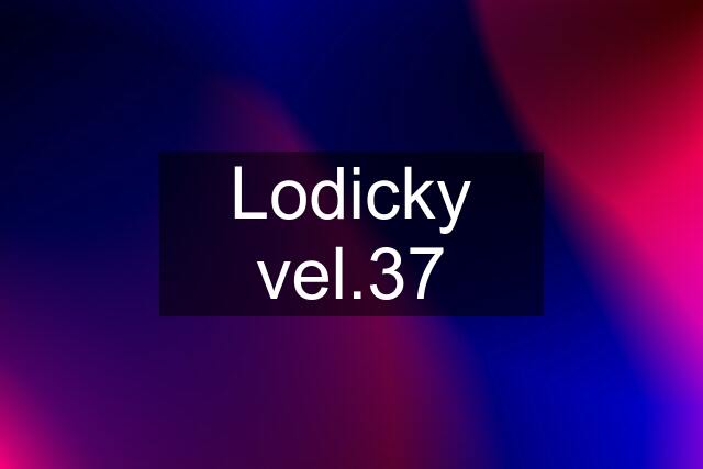 Lodicky vel.37