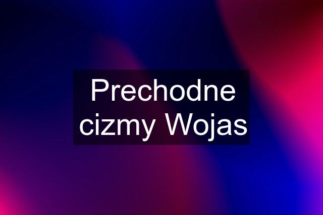 Prechodne cizmy Wojas