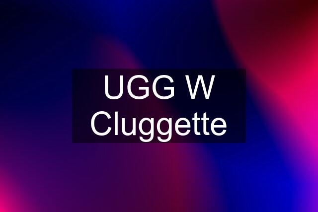 UGG W Cluggette