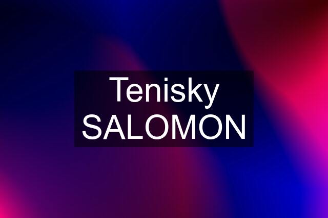 Tenisky SALOMON