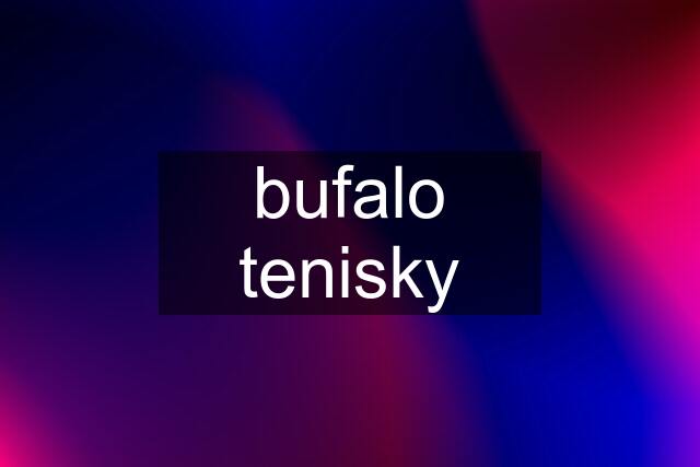 bufalo tenisky