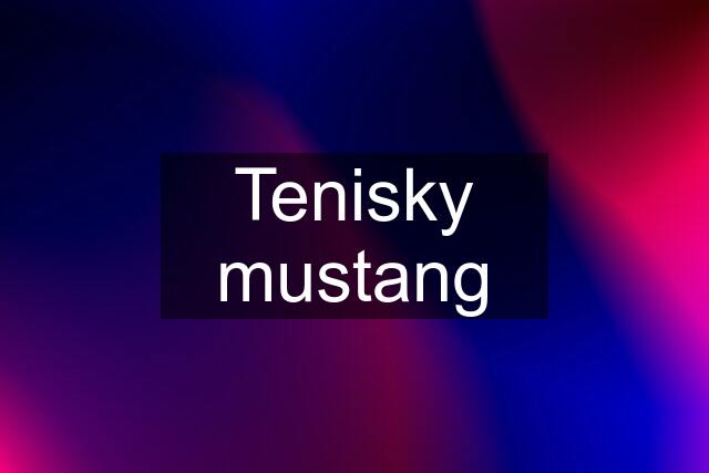 Tenisky mustang