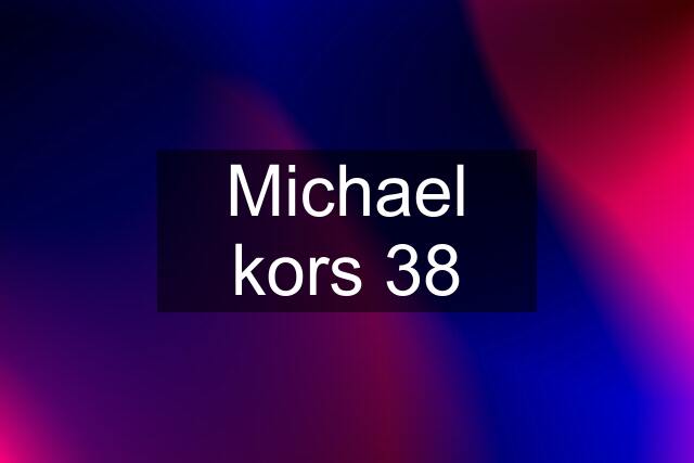 Michael kors 38