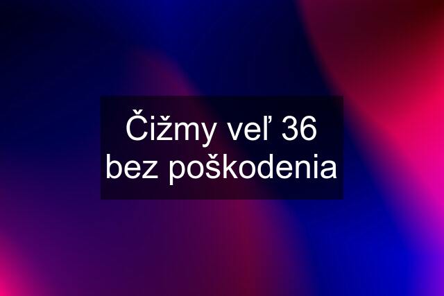 Čižmy veľ 36 bez poškodenia