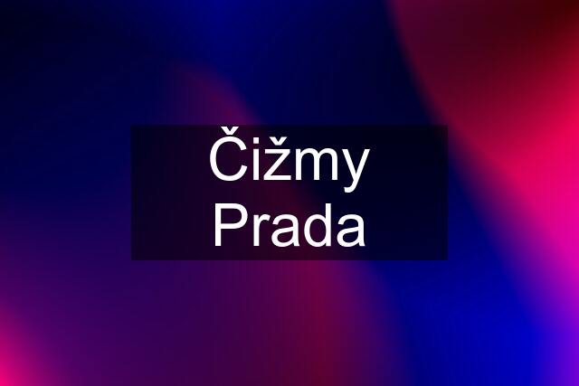 Čižmy Prada